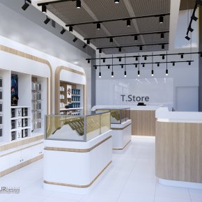 Design, manufacture and installation of stores: T.Store Ayutthaya  Draft#2